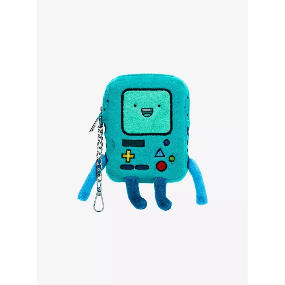 Adventure Time BMO Plush Fuzzy Coin Purse Wallet